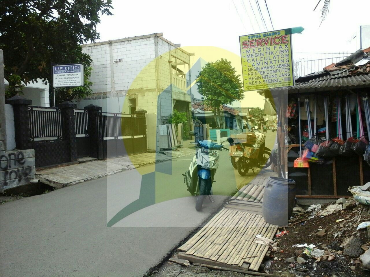 DIjual tanah dan Bangunan Lama di Kalideres