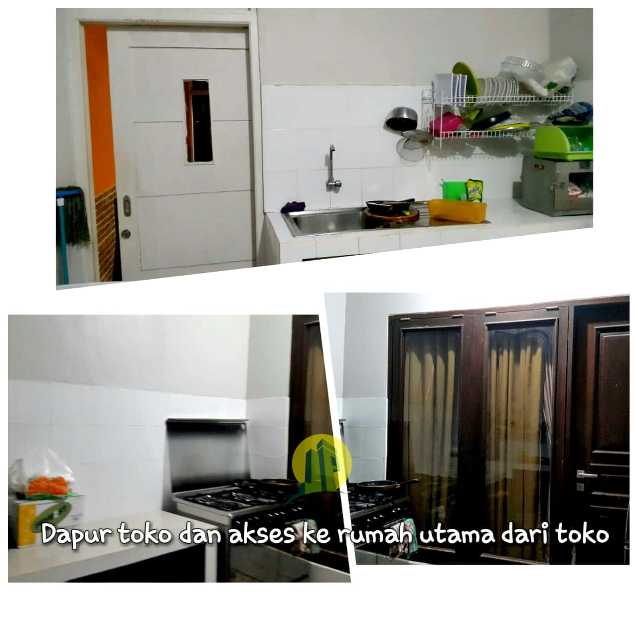 Rumah plus toko di pondok ranggon