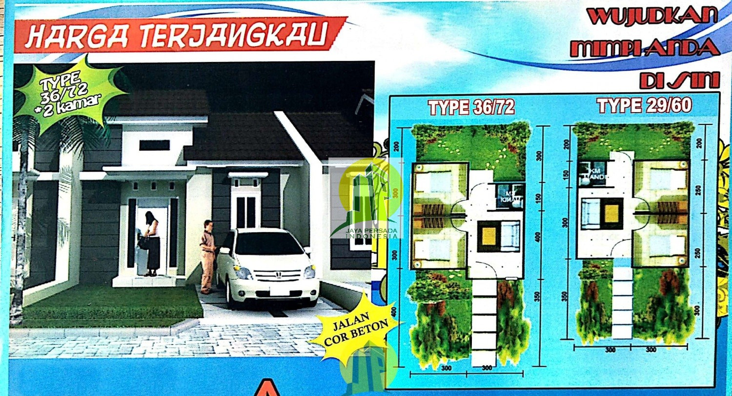 Rumah Minimalis Berkonsep Cluster diCitayam