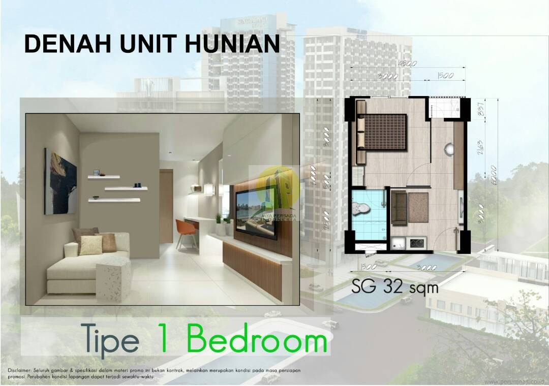 Apartemen Eksklusif Terintegrasi di Kota Bekasi