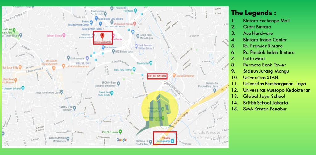 Green Living Areaa at Center of Bintaro.jpg