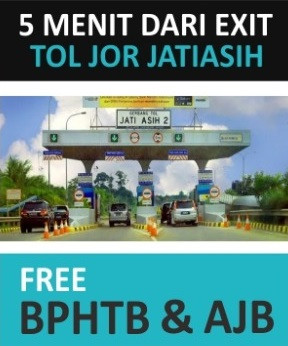 dekat pintu tol jatiasih