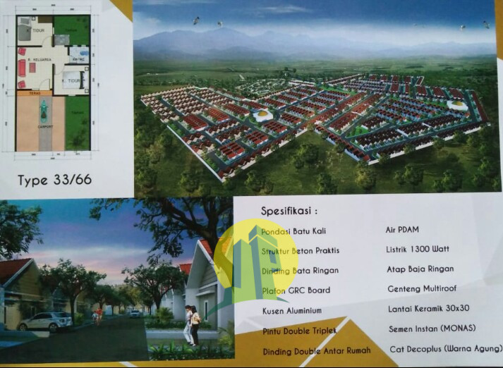 RUMAH SUBSIDI BERKUALITAS DEKAT HARAPAN INDAH, BABELAN, BEKASI