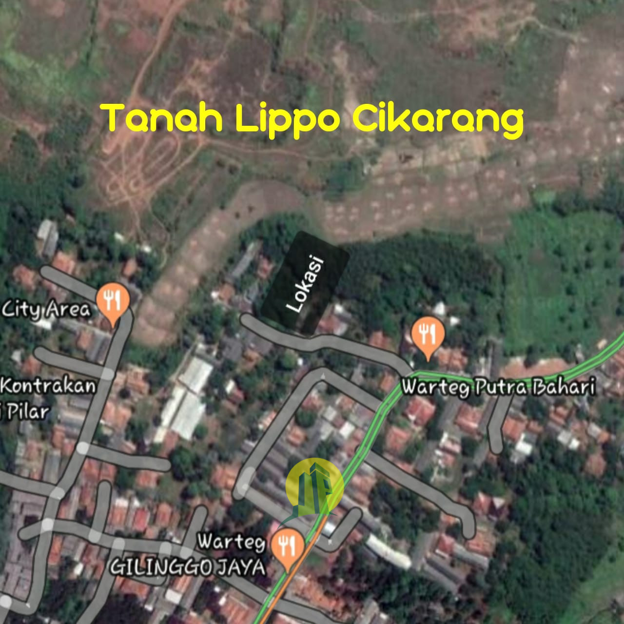 Dijual cepat tanah darat siap bangun di Cikarang Selatan Bekasi