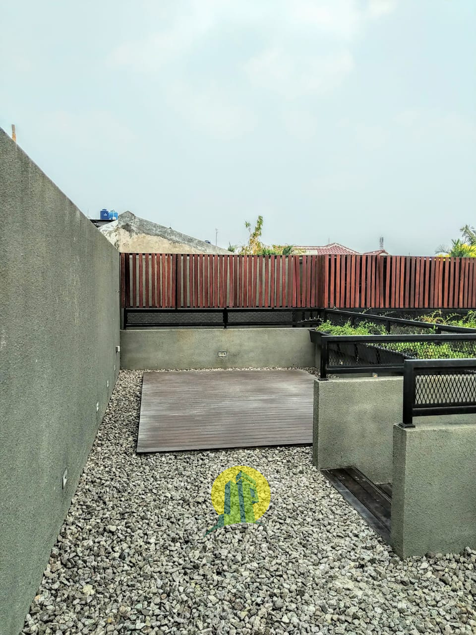 Rumah Modern Tropis Private Pool Spesifikasi Mewah di Cipete Jakarta Selatan-rooftop