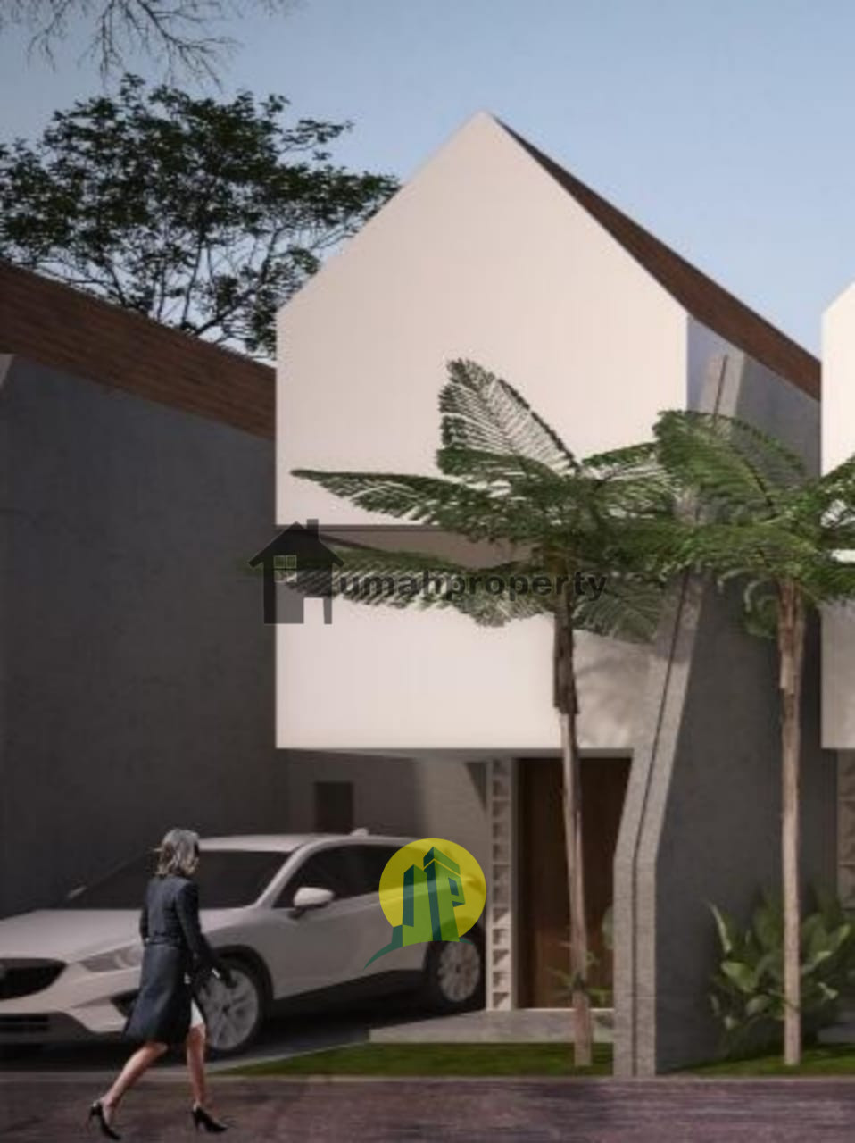 Rumah Exclusive Minimalis Konsep Modern Style Milenial