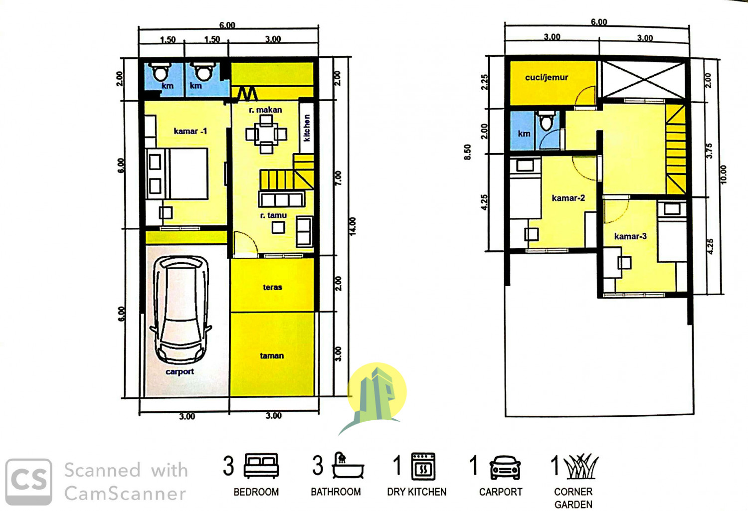 Cluster Ekslusif 2lantai di bintara bekasi