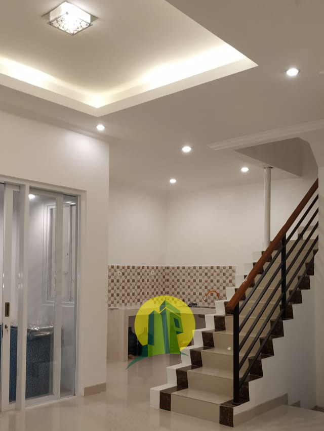 ruang keluarga rumah di Jatiwaringin