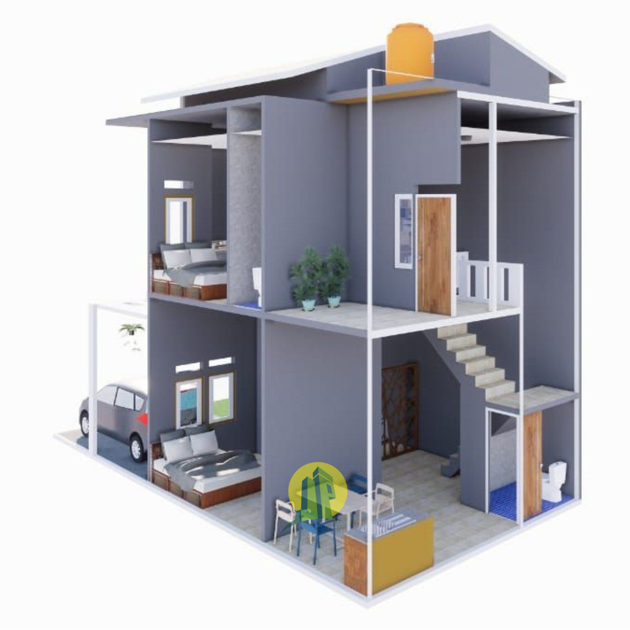 Cluster Asri Eksklusif 2 Lantai di Area GDC Depok, Legalitas Terjamin