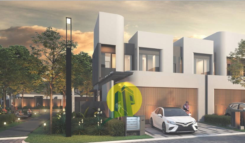 Rumah Milenial Dengan Panorama Golf at Sawangan,Depok - the courtyard