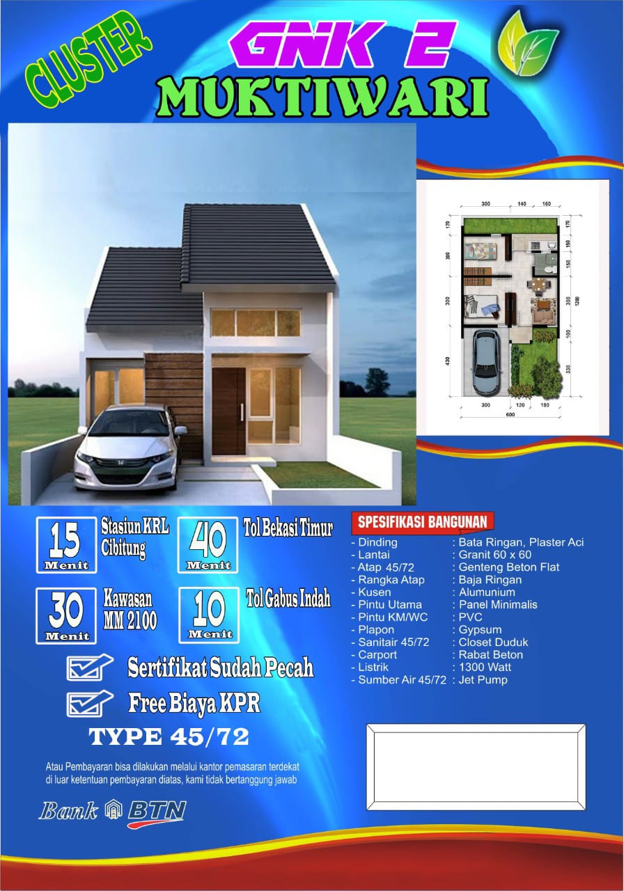 Rumah type 45
