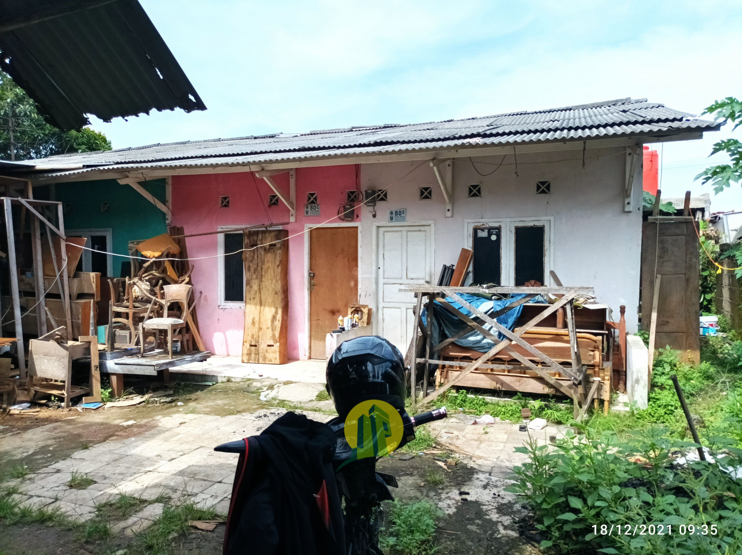 ruko dan tanah dijual di jalan raya parung ciputat