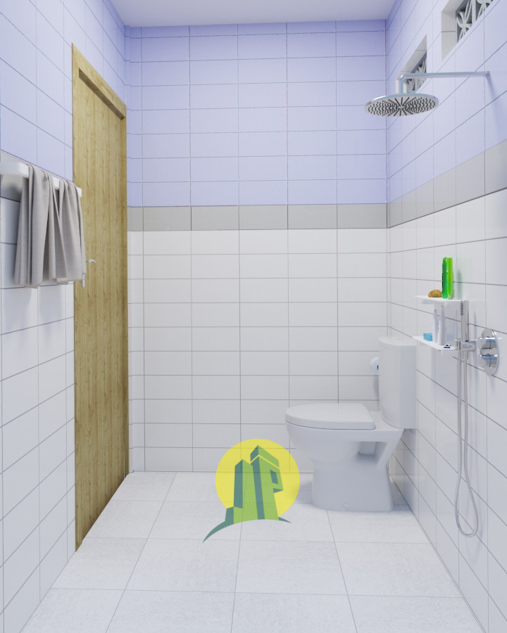 Kamar mandi rumah 2 lantai di Pamulang