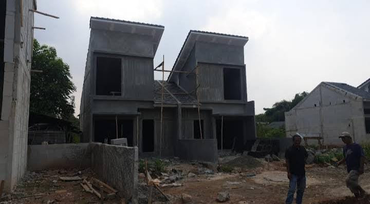 tampak dpn cluster 2Lt dekat stasiun tambun di tambun selatan.jpeg