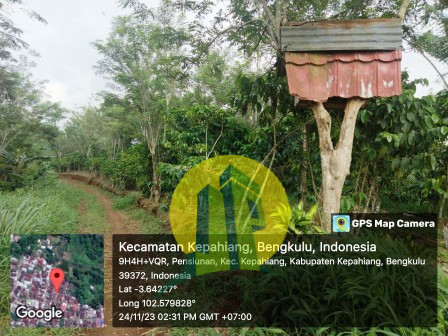 tanah kavling di Kepahiang