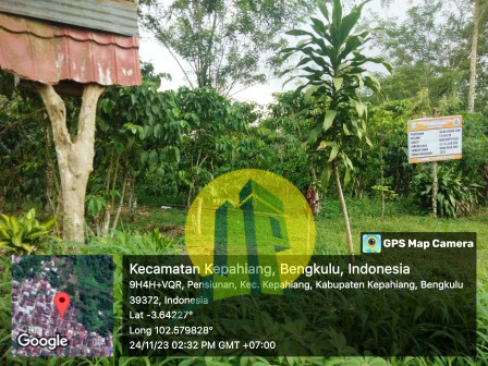 Lahan tanah kavling untuk perumahan